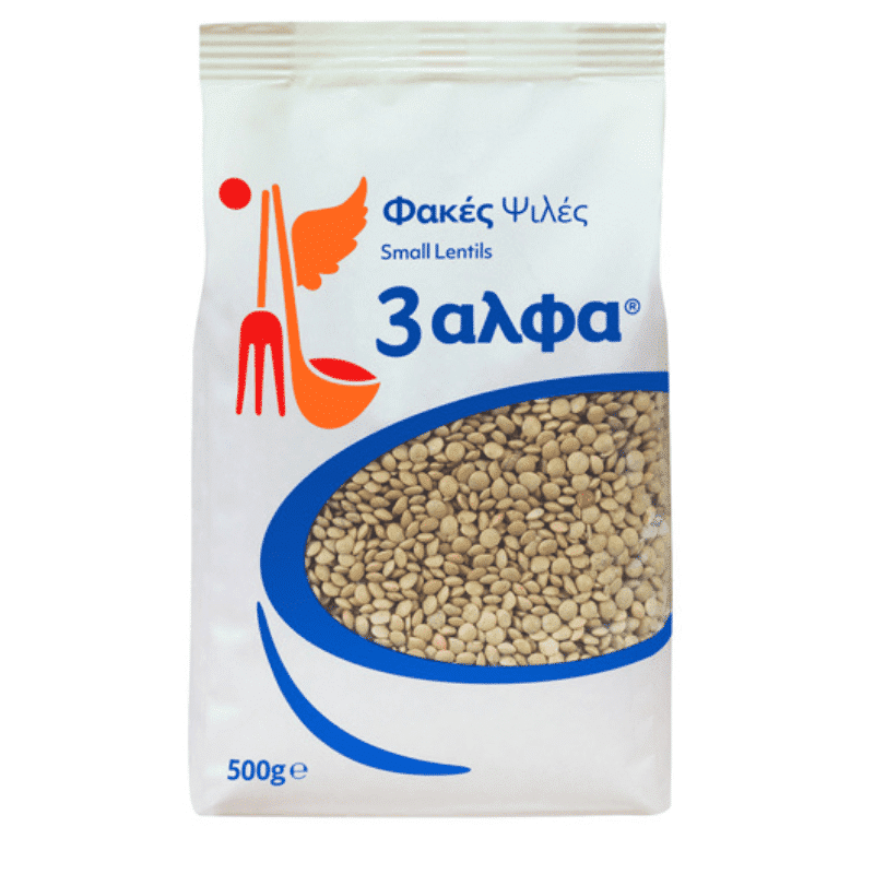 Linsen dünn (500g) 3 Alfa von 3 Alfa bei Araxxon - Hochwertiges griechisches Produkt. Linsen dünn (500g) 3 Alfa από 3 Alfa στο Araxxon - Αυθεντικό ελληνικό προϊόν.